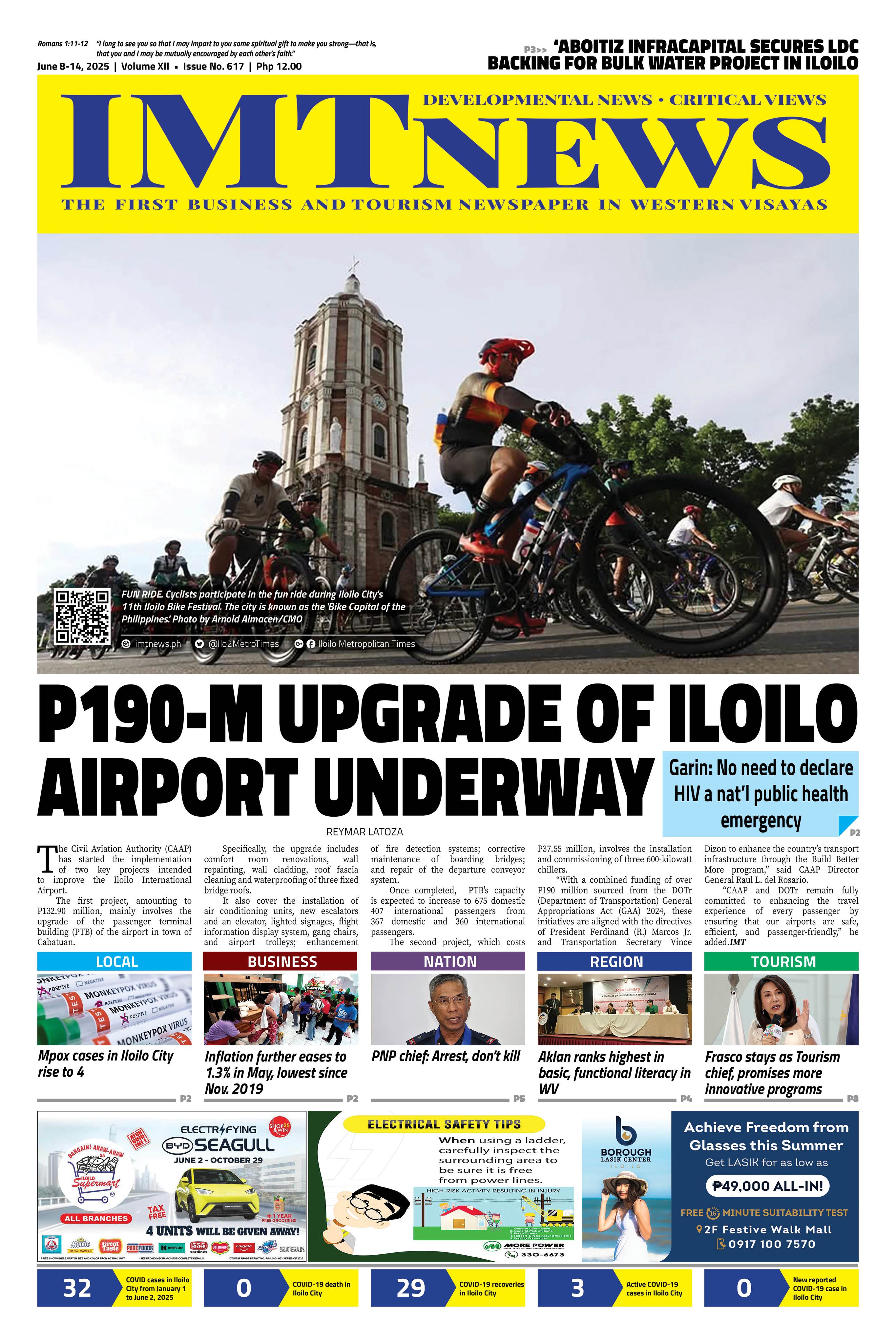 THIS WEEK'S FRONT PAGE (June 8-14, 2025)