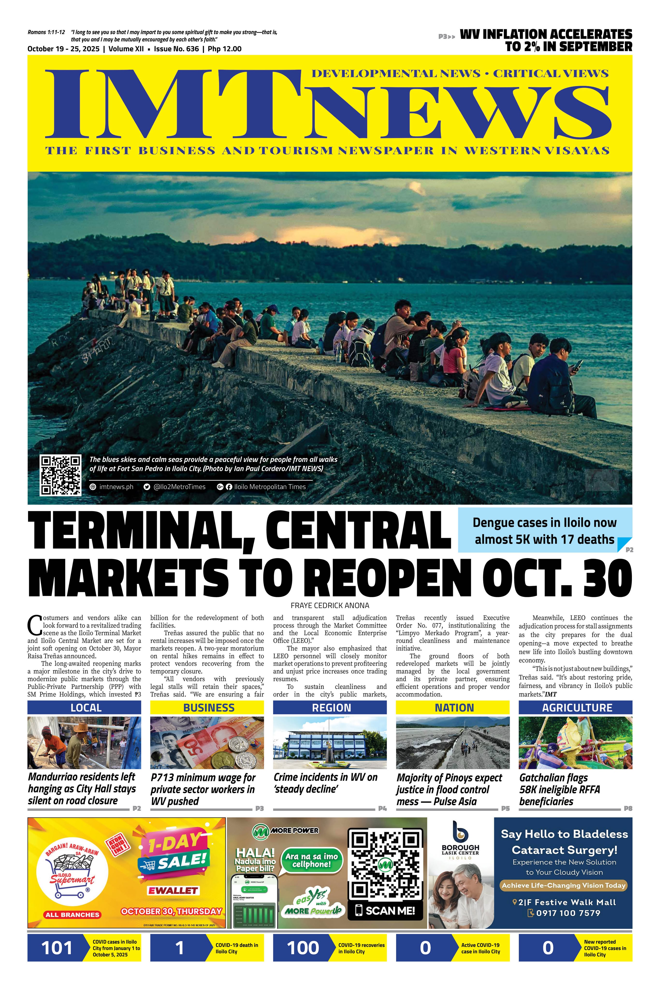 THIS WEEK'S FRONT PAGE (October 19-25, 2025)