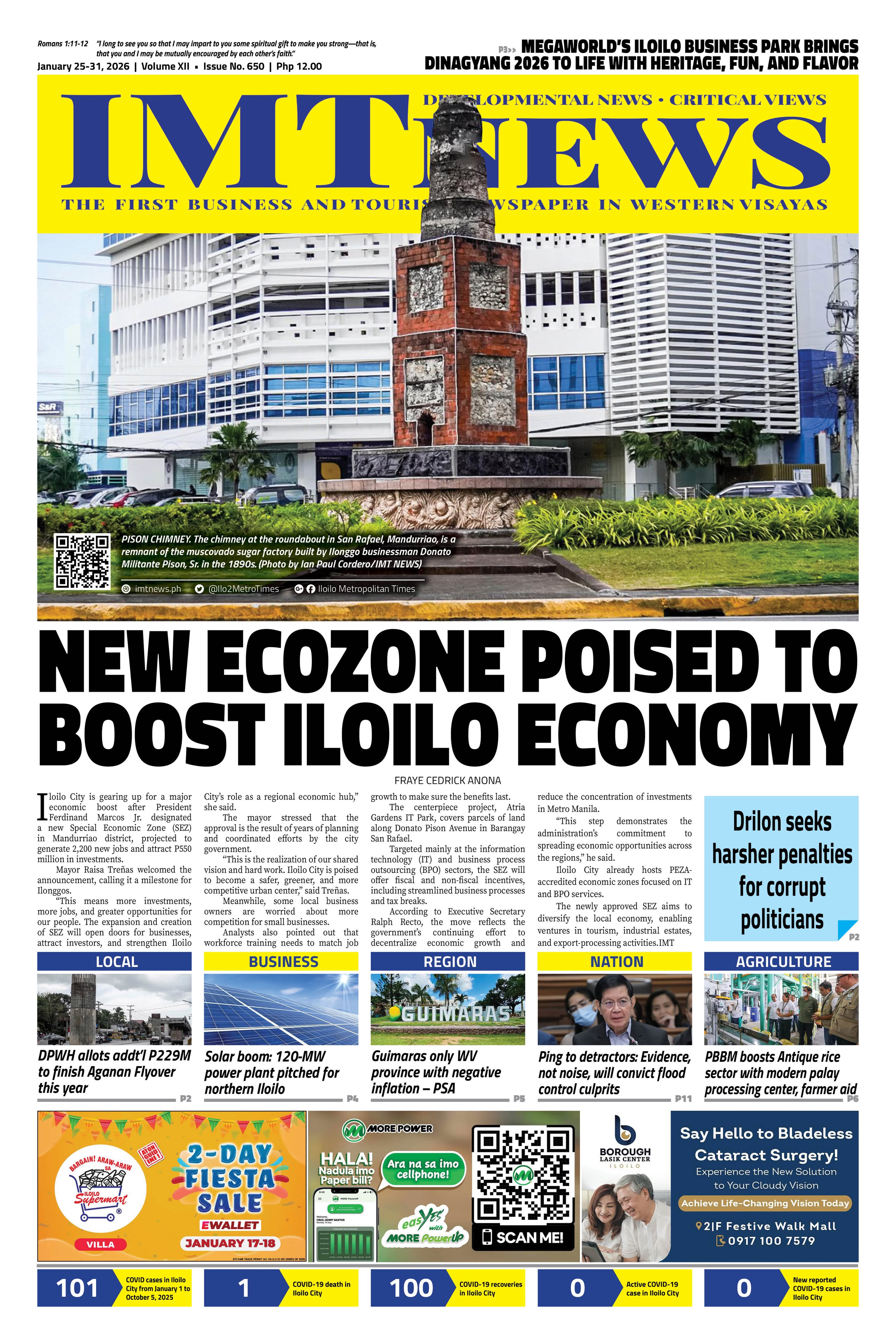 THIS WEEK'S FRONT PAGE (January 25-31, 2026)