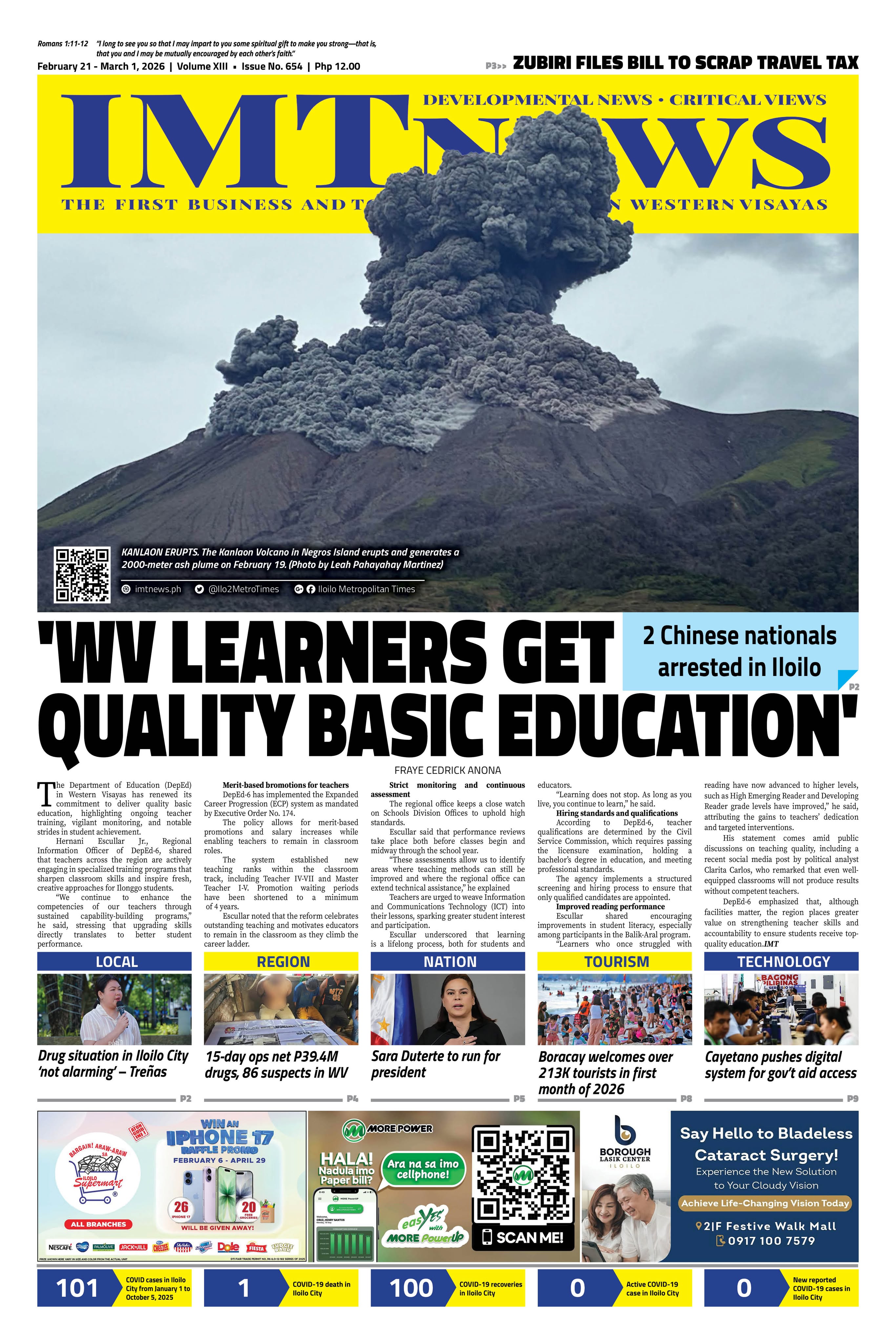 THIS WEEK'S ISSUE (February 21 - March 1, 2026)