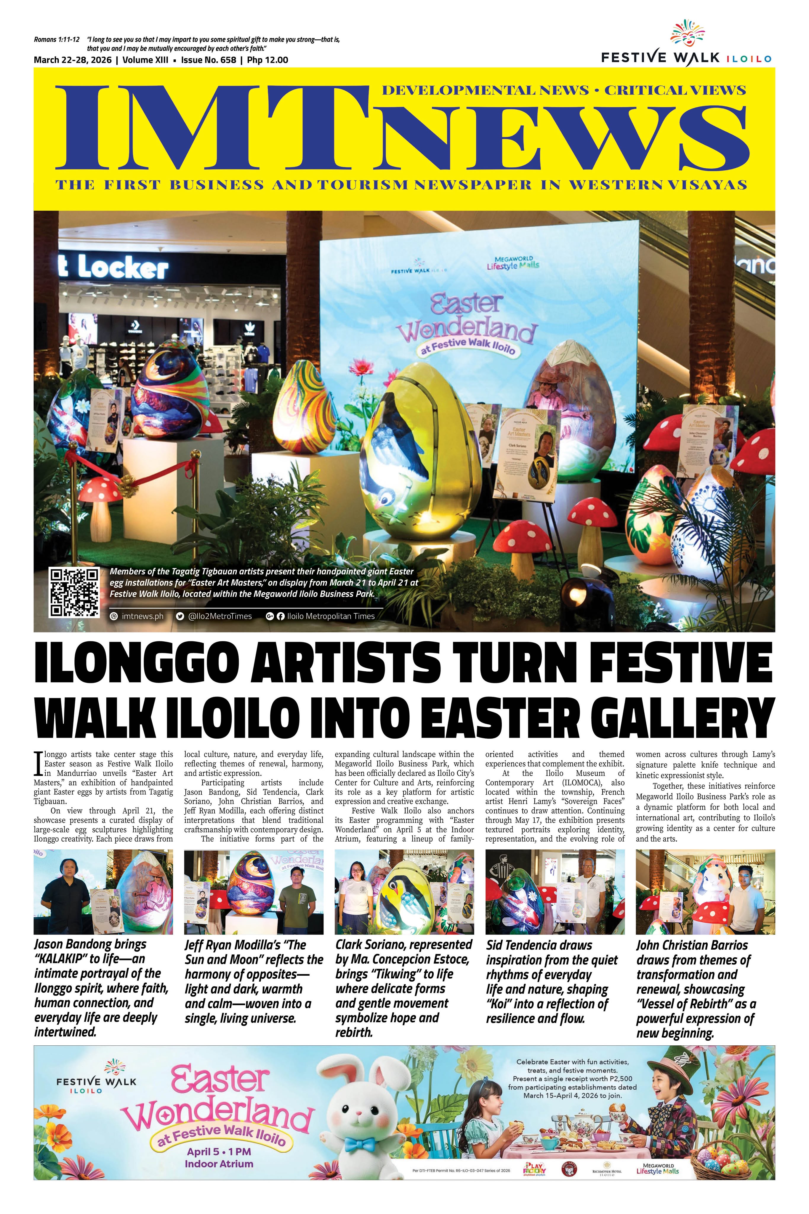 THIS WEEK'S FRONT PAGE (March 22-28, 2026)