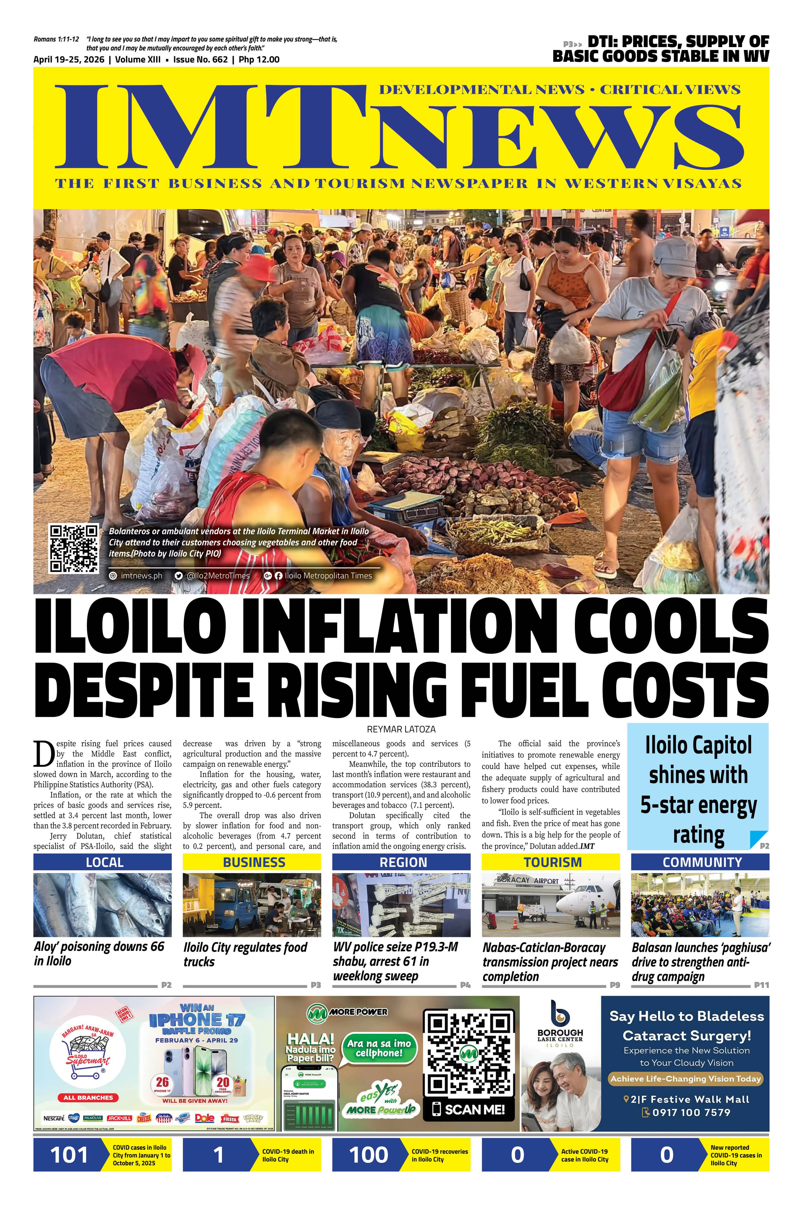 THIS WEEK'S FRONT PAGE (April 19-25, 2026)