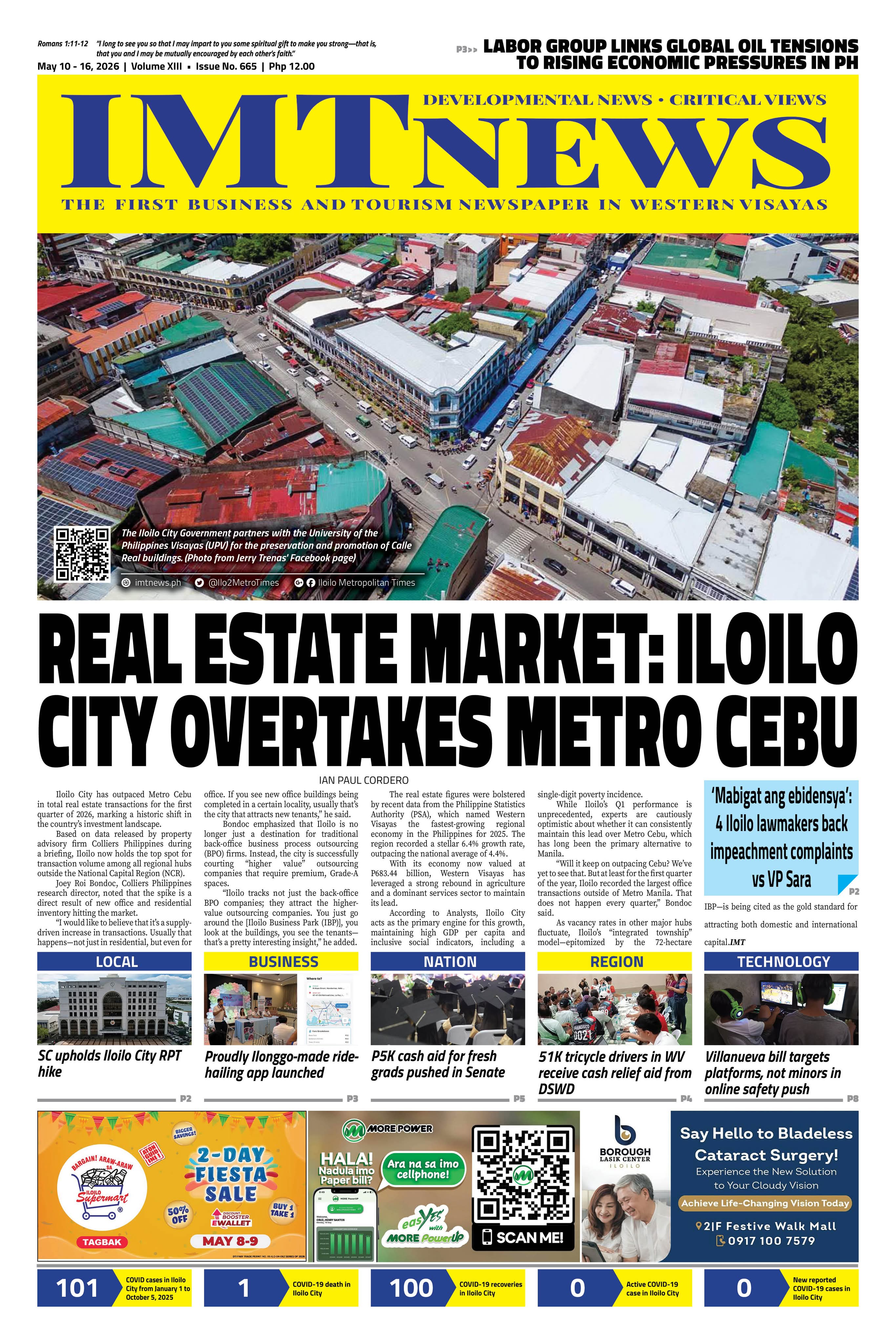 THIS WEEK'S FRONT PAGE (May 10-16, 2026)