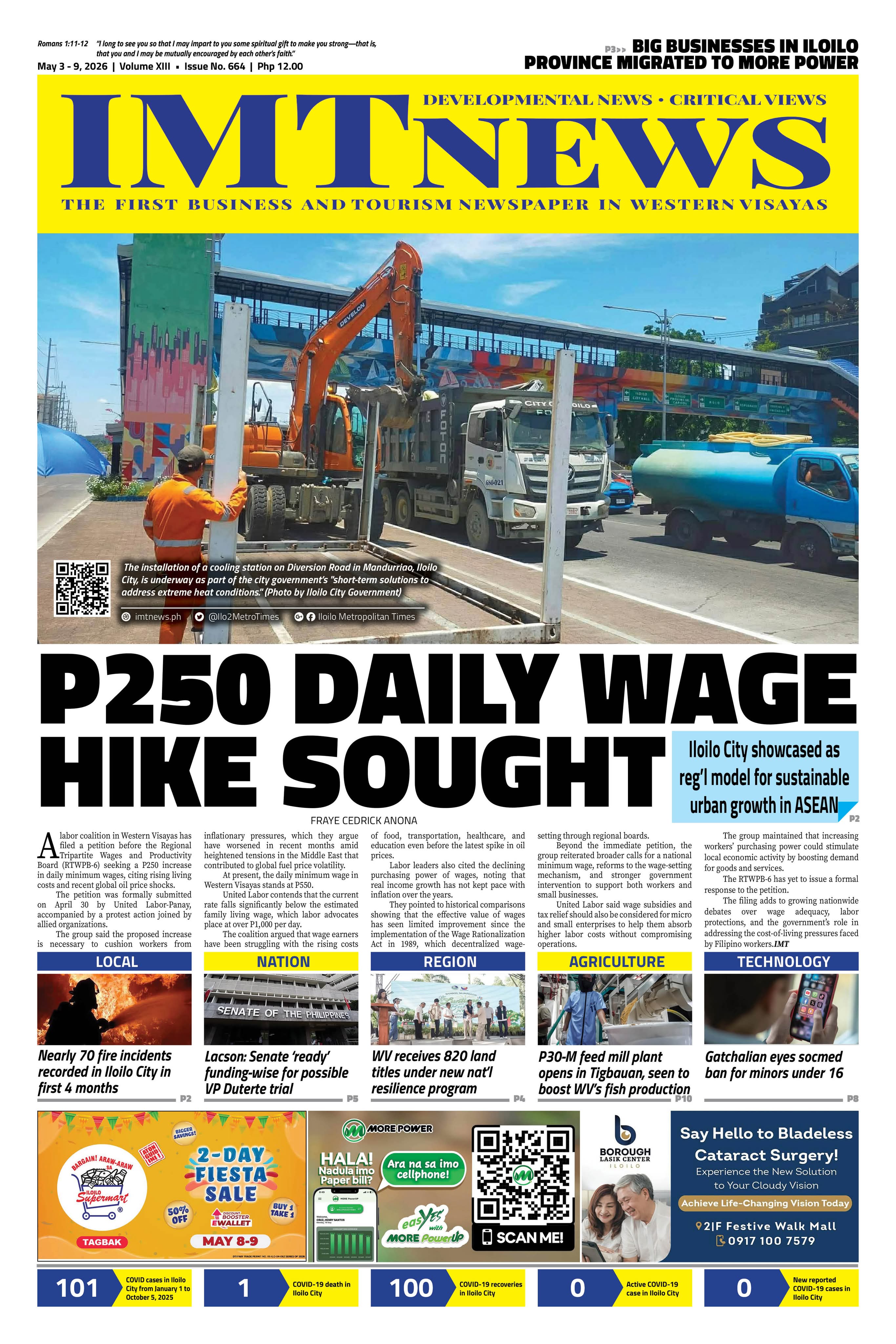 THIS WEEK'S FORNT PAGE (May 3-9, 2026)