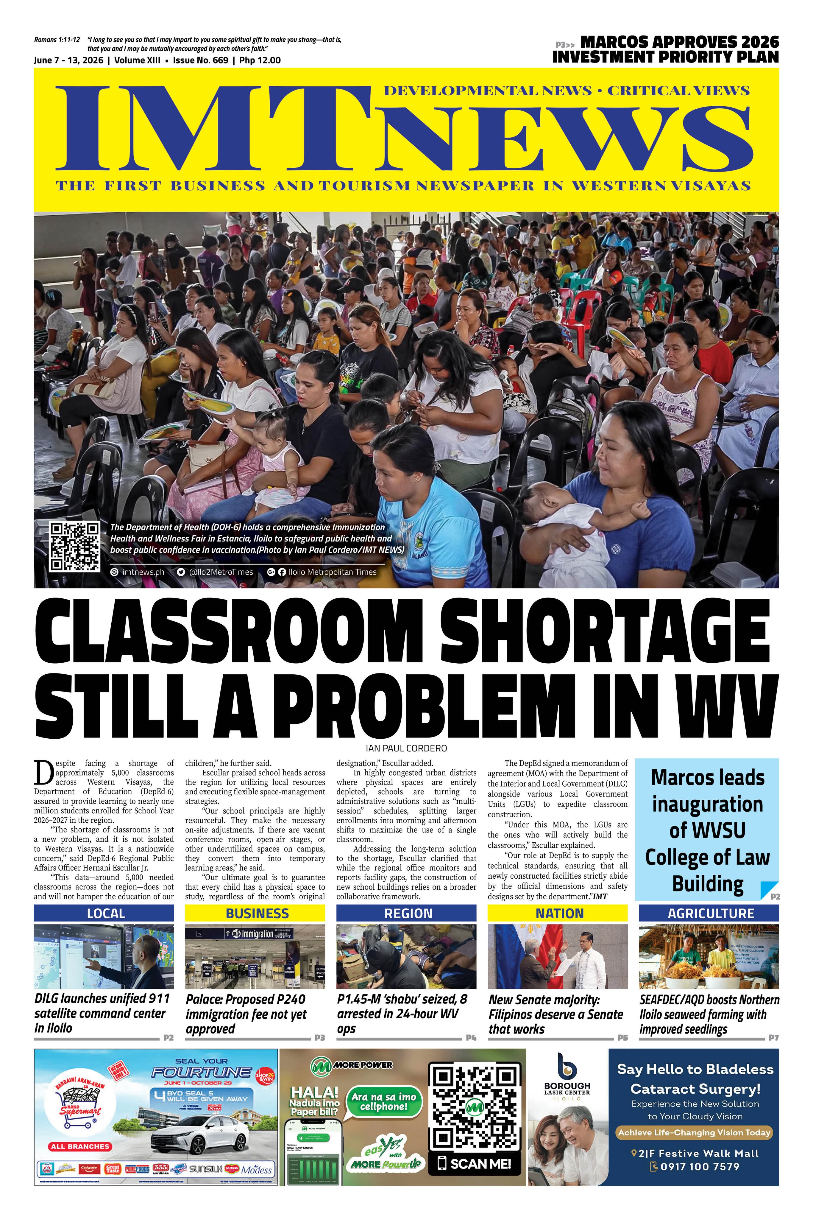 THIS WEEK'S FRONT PAGE (June 7-13, 2026)