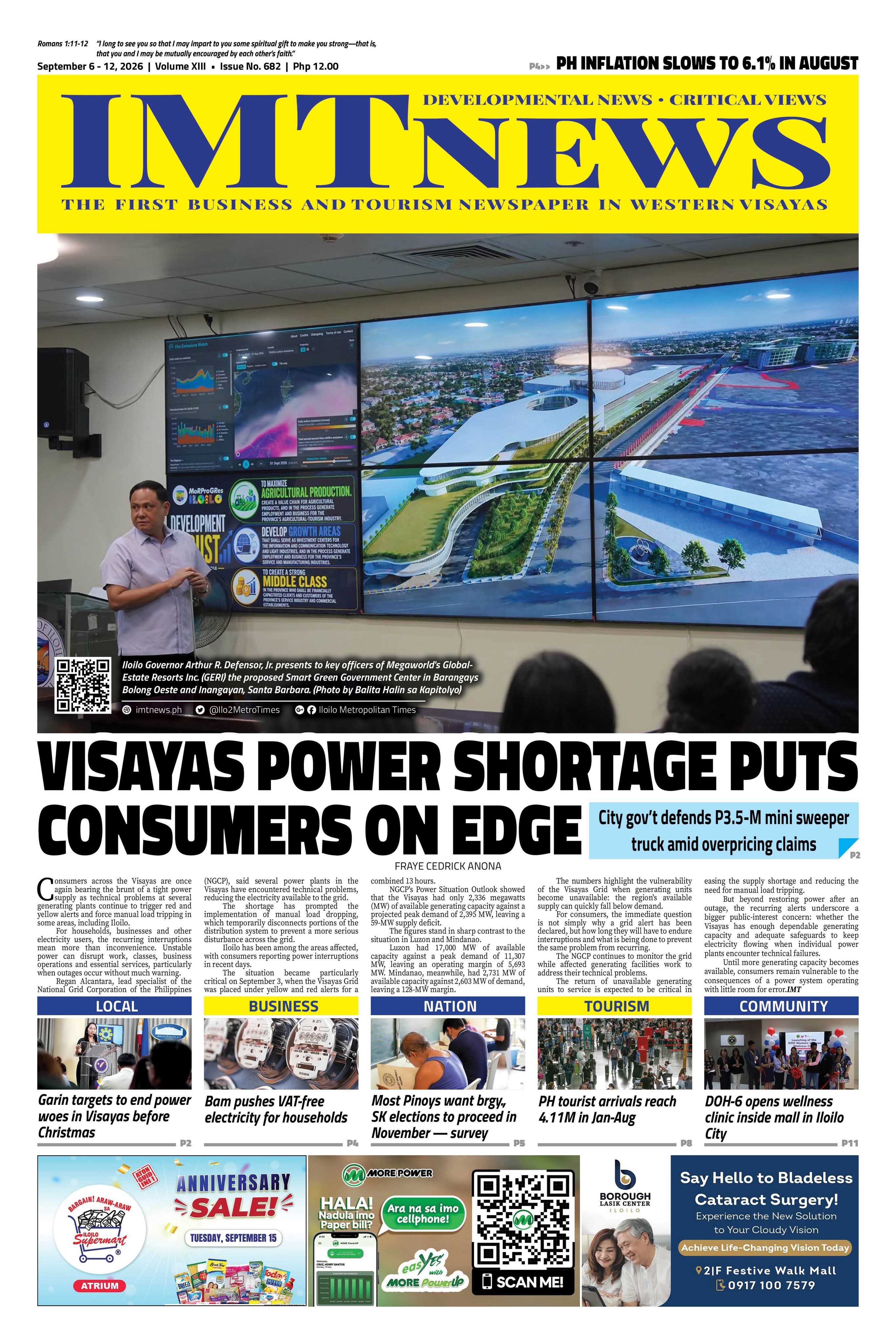 THIS WEEK'S FRONT PAGE (September 6-12, 2026)